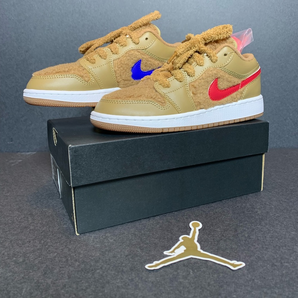 Jordan 1 Low Utility Teddy Bear (GS)